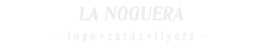 LA NOGUERA - logo+cards+flyers -